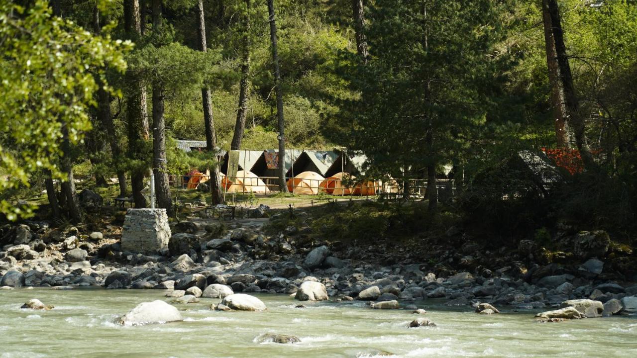 Himtrek Riverside Camps, Kasol Bagian luar foto