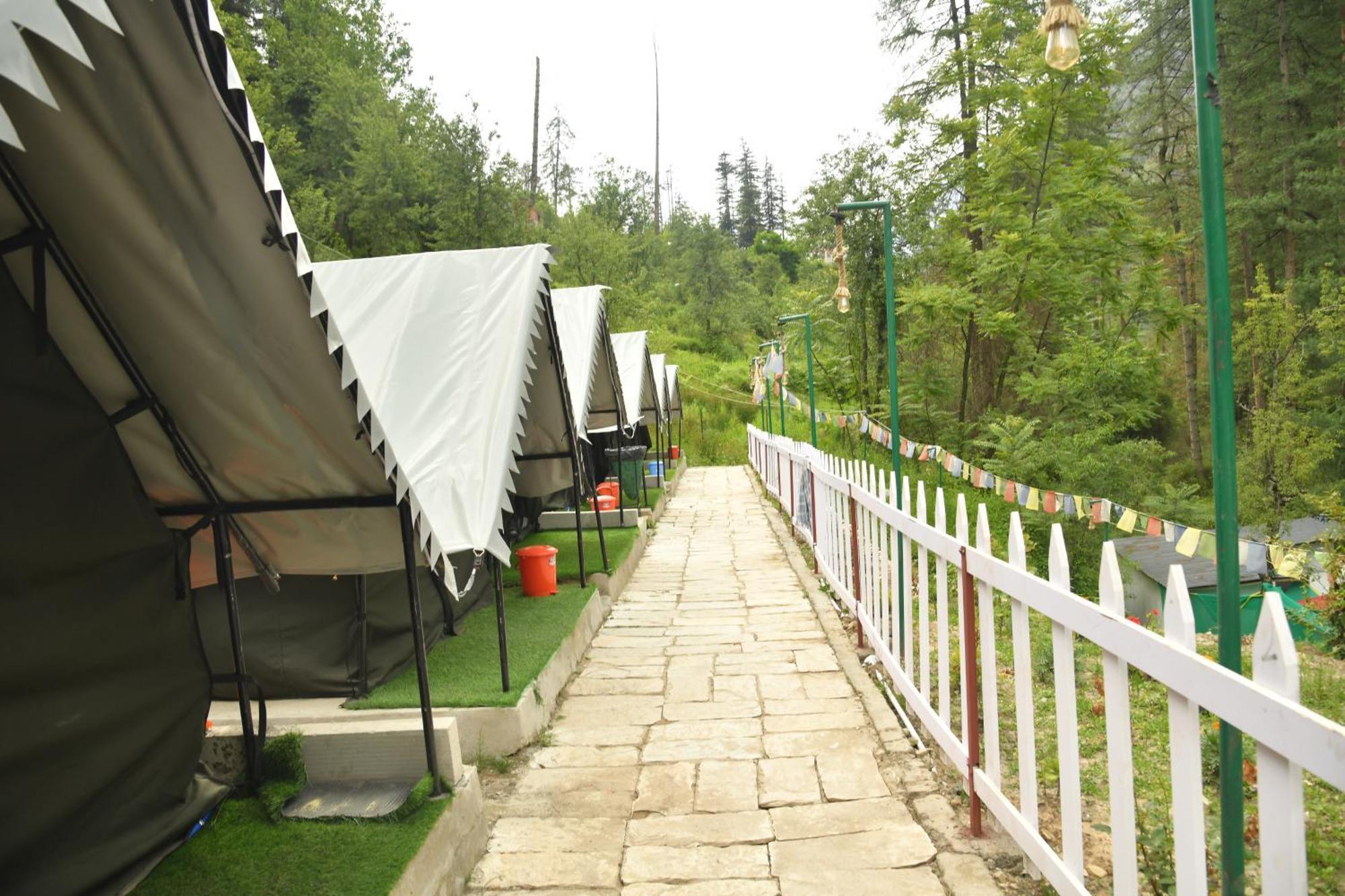 Himtrek Riverside Camps, Kasol Bagian luar foto