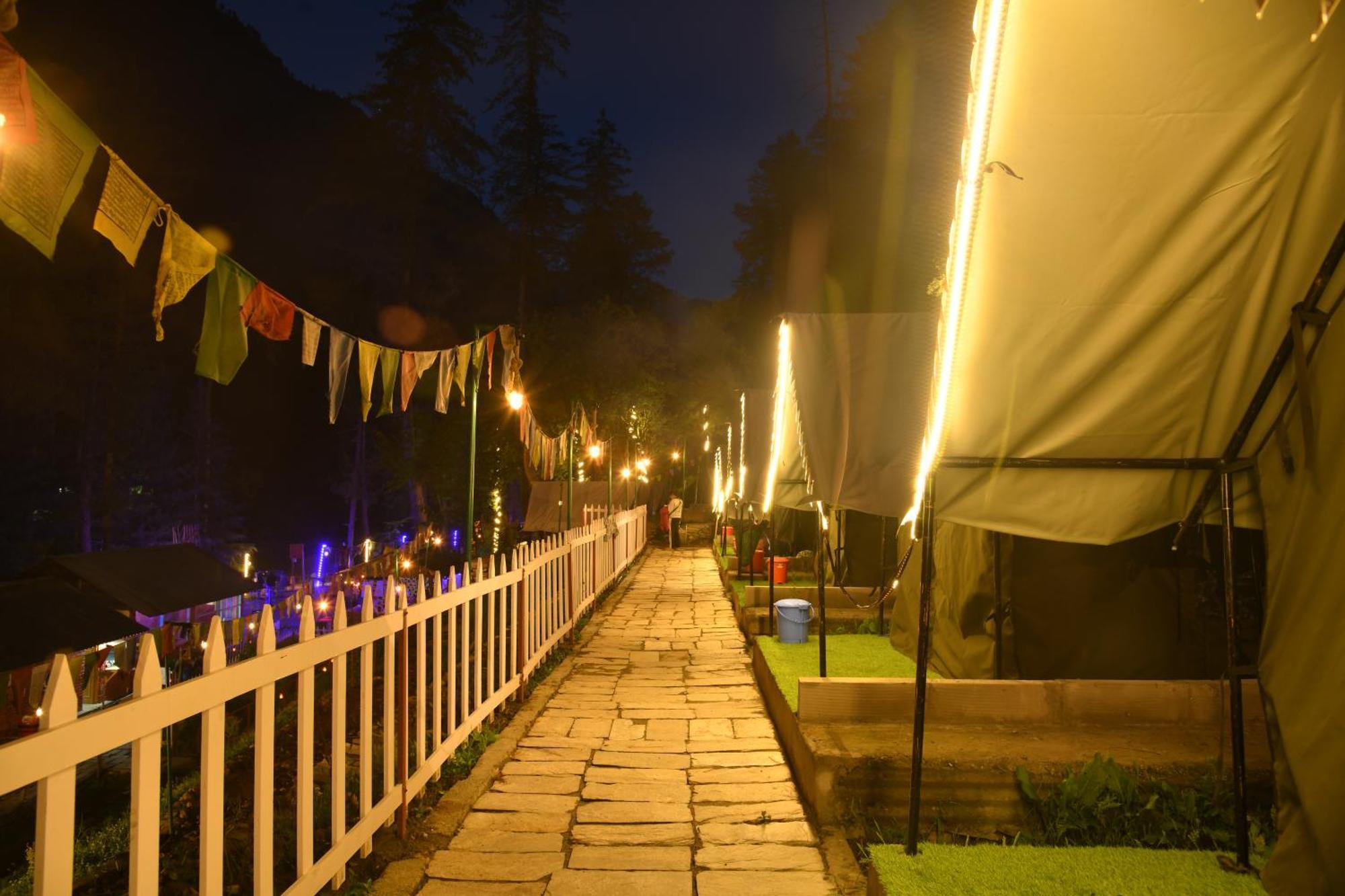 Himtrek Riverside Camps, Kasol Bagian luar foto